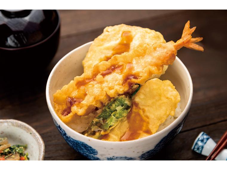 タレたっぷりえび天丼（6尾入） えび天ぷら150ｇ・たれ30ｇ×3