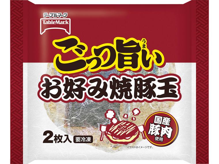 ごっつ旨いお好み焼豚玉（ソース・魚粉・あおさ付） 482g(お好み焼2枚430g)