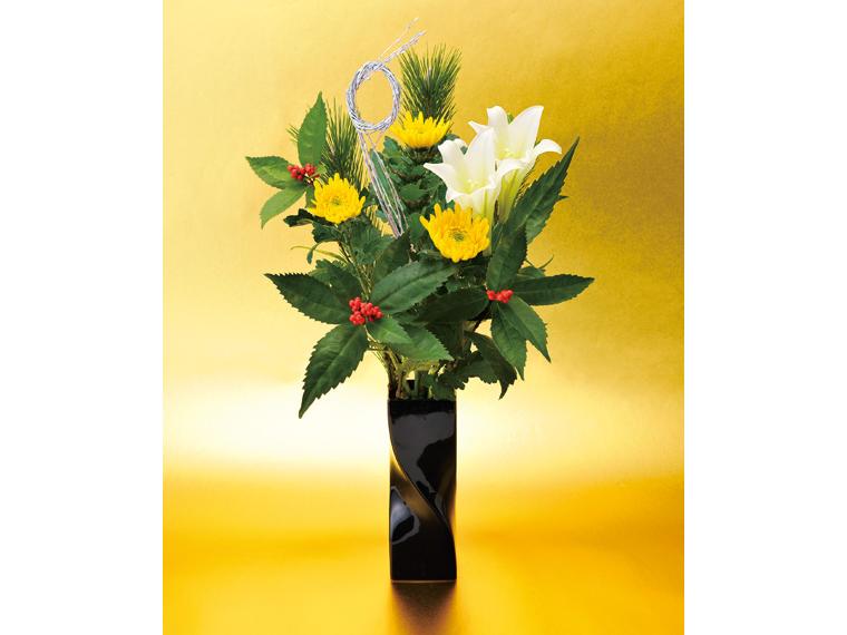 予約　和風百合飾り 5種7本