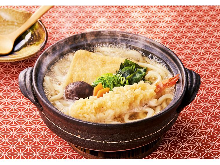 大きめえび天の鍋焼うどん 2食586g