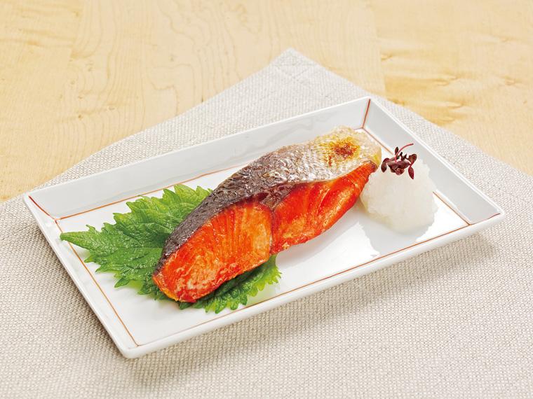 天然紅鮭切身（甘口塩味） 4切240g