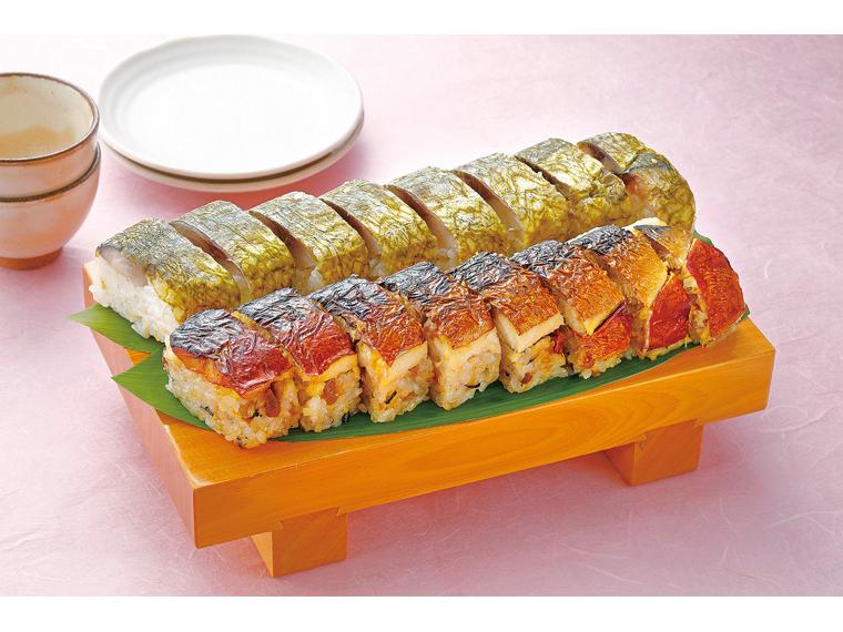 早割　さばの押寿司セット 670g