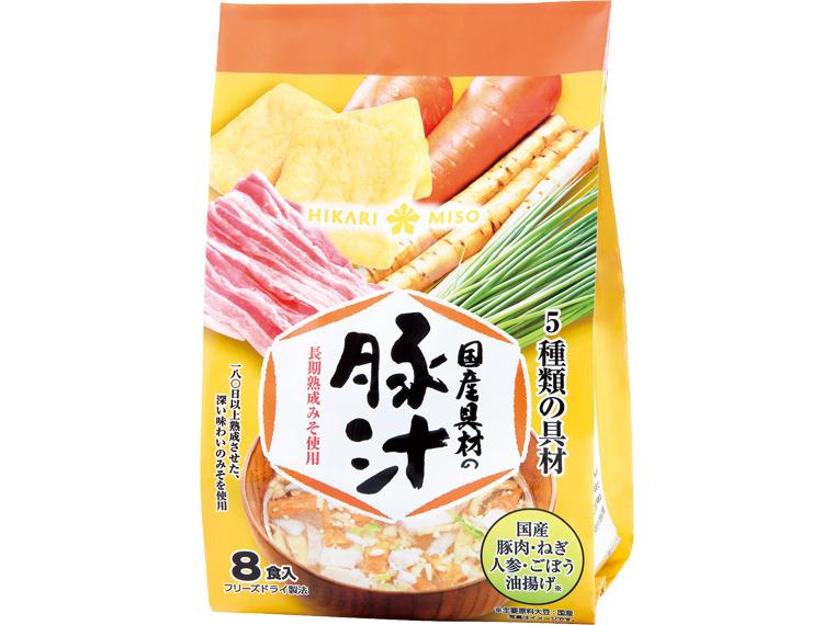 国産具材の豚汁 9.2g×8