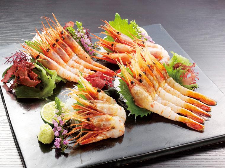 早割　北海道のなんばんえびとぼたんえびのセット 200g