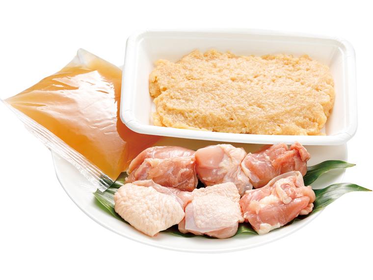 秋川牧園　鶏だし塩鍋セット 500g