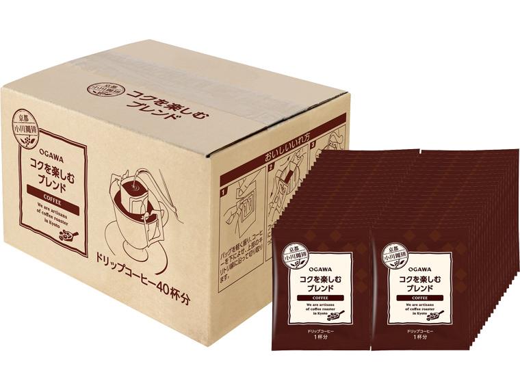小川珈琲コクを楽しむブレンド（ドリップコーヒー） 10g×40