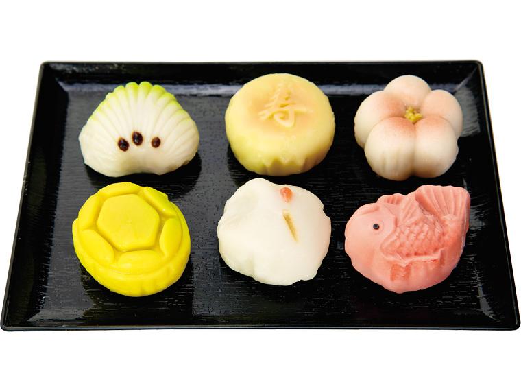 予約　上生菓子 6種6個230g