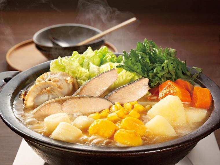 北海道ぎょれんの石狩鍋セット 430g（具材330g、たれ100g）