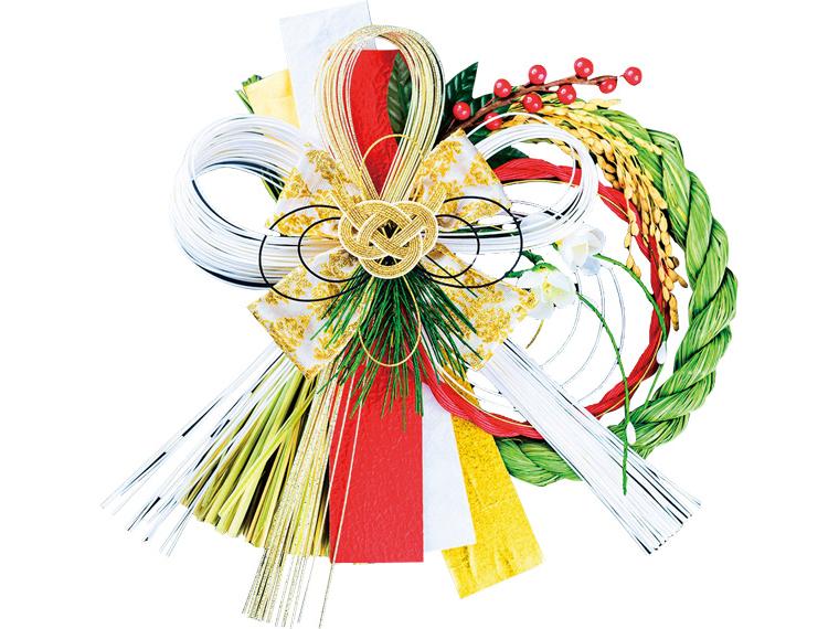 早割　越後魚沼飾り　華輪 1個