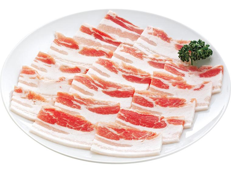 千葉のこめ豚バラ焼肉用 200g