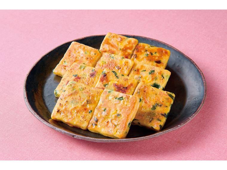 国産6種野菜のミニチヂミ 10個180g