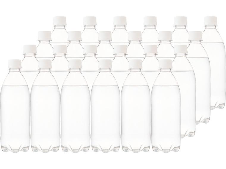 クリスタルスパーク　富士山の強炭酸水（ラベルレス）（ペットボトル） 500ml×24