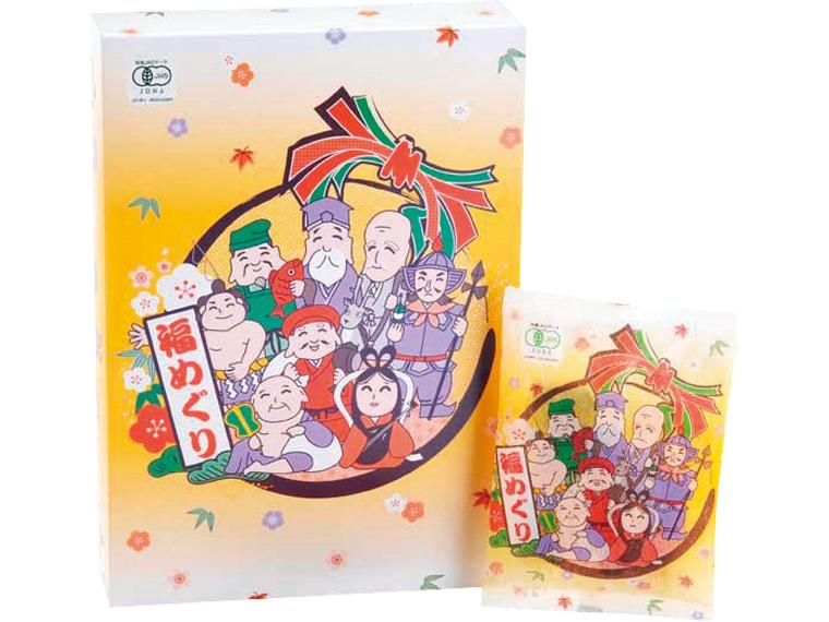 [数量限定300個（抽選）]有機福めぐり化粧箱　７袋　　　　　　　