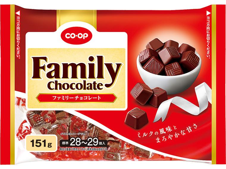 ファミリーチョコレート 151g
