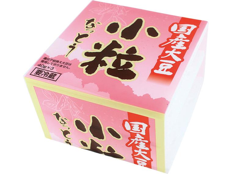 国産大豆小粒納豆 40g×3