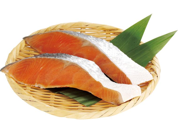 紅鮭切身中塩味（ロシア産） 2切120g