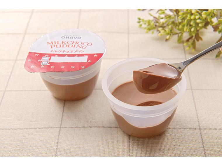 MILKCHOCO　PUDDING　ミルクチョコプリン 68g×4