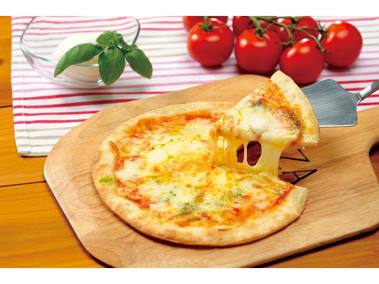 国産小麦粉のマルゲリータピッツァ 2枚300g