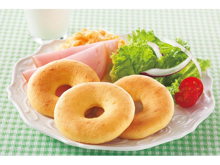 朝の応援食　牛乳焼きドーナツ（Ca） 8個