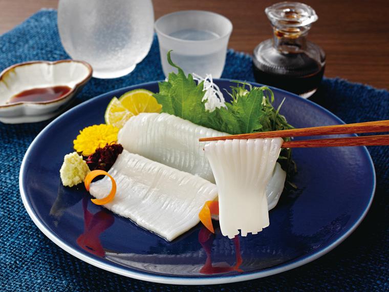 北海道産お刺身するめいか 2枚50g