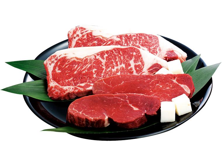 八千代牛ステーキ　福袋セット サーロインステーキ2枚360g・ヒレステーキ2枚240g