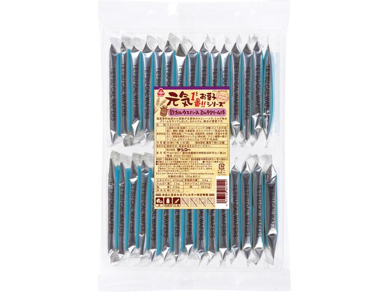 鉄カルウエハース　ミルククリーム味 30枚