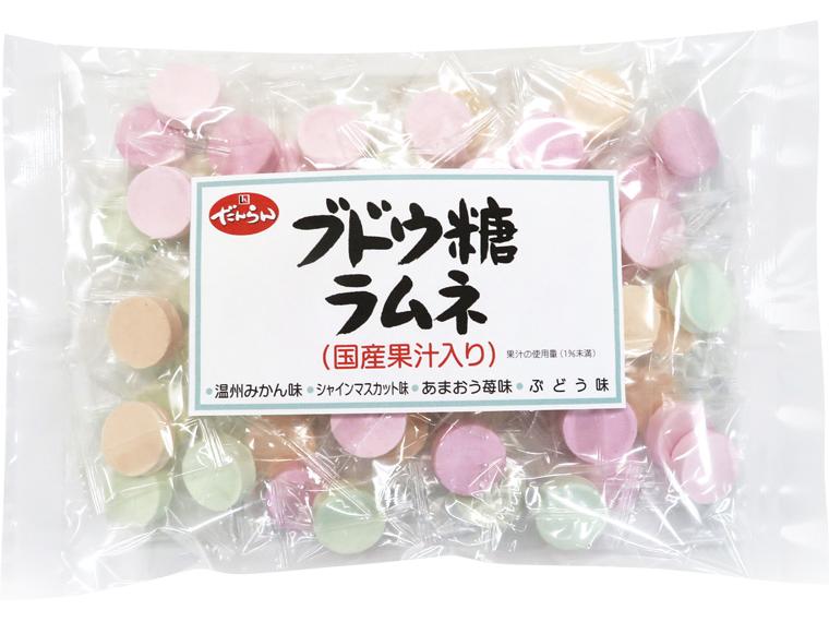 ブドウ糖ラムネ（国産果汁入り） 200ｇ（個包装含む）