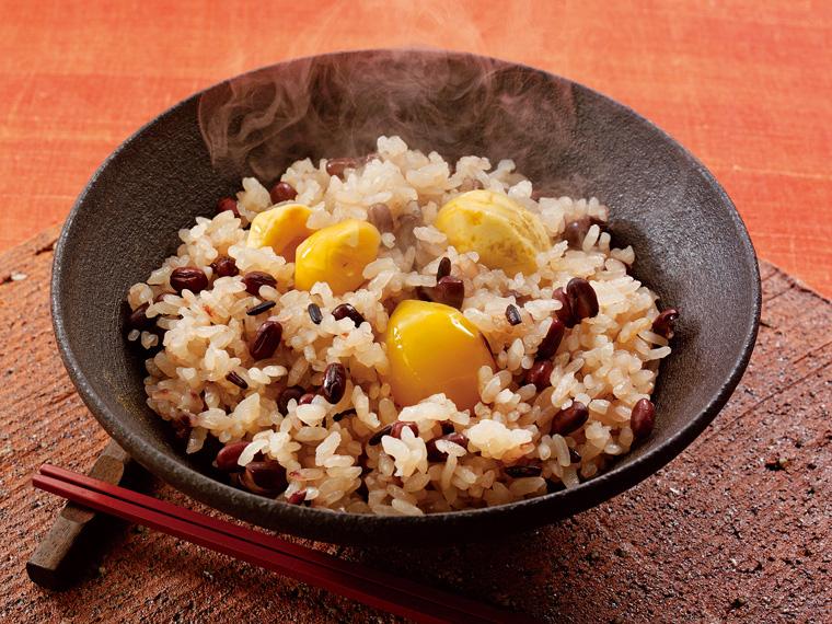 国産栗赤飯の素 130g(栗50g、だし50g、赤飯の具30g)