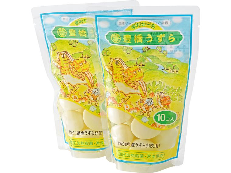 豊橋うずら卵水煮 10個×2