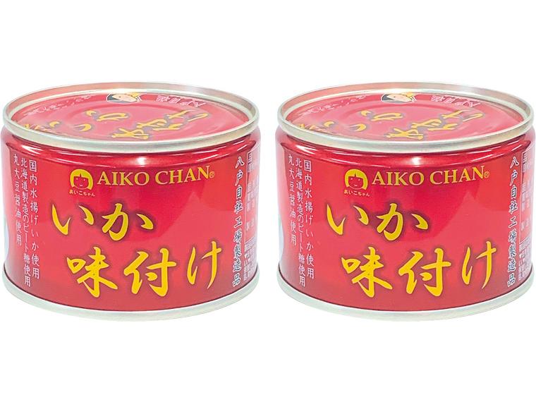 AIKO　CHAN　いか味付け缶 135g(固形量65g)×2