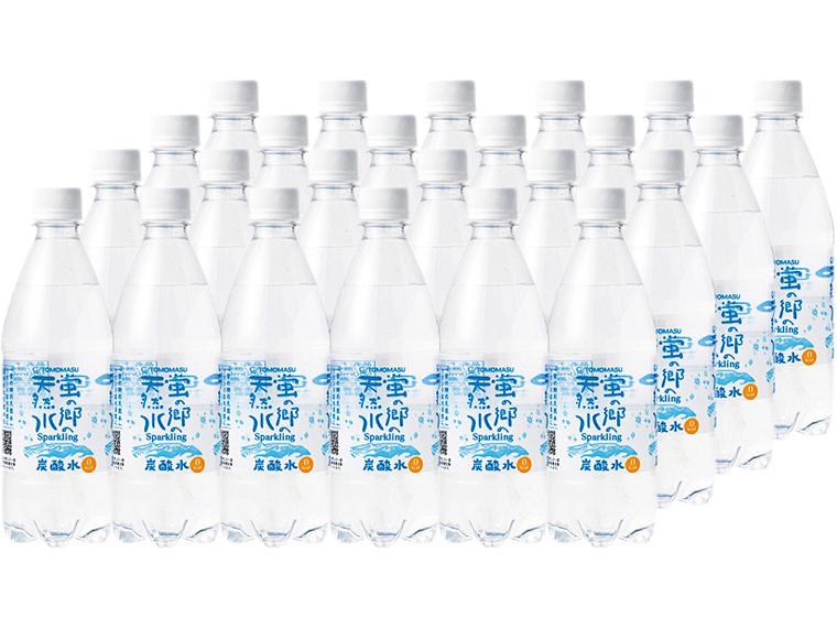 蛍の郷の天然水　スパークリング 500ml×24