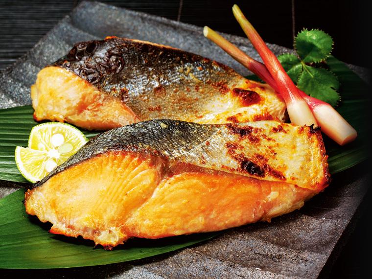 京の漬魚　北海道サーモン西京漬 2切180g