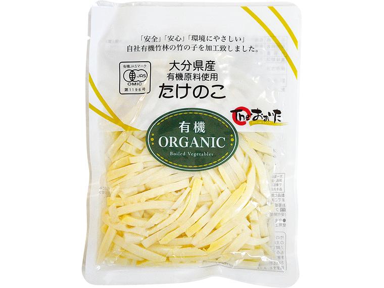 大分県産有機たけのこ（細切り） 80g