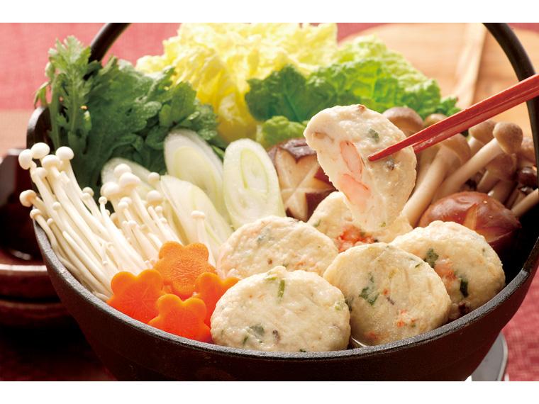 海老と三つ葉のとろろ蒸し 8個176g