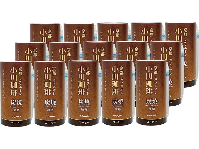 京都　小川珈琲　炭焼　カフェオレ　加糖 195g×15