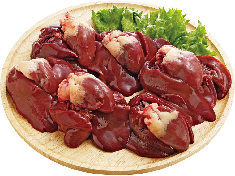 秋川牧園　若鶏きも（バラ凍結） 500g