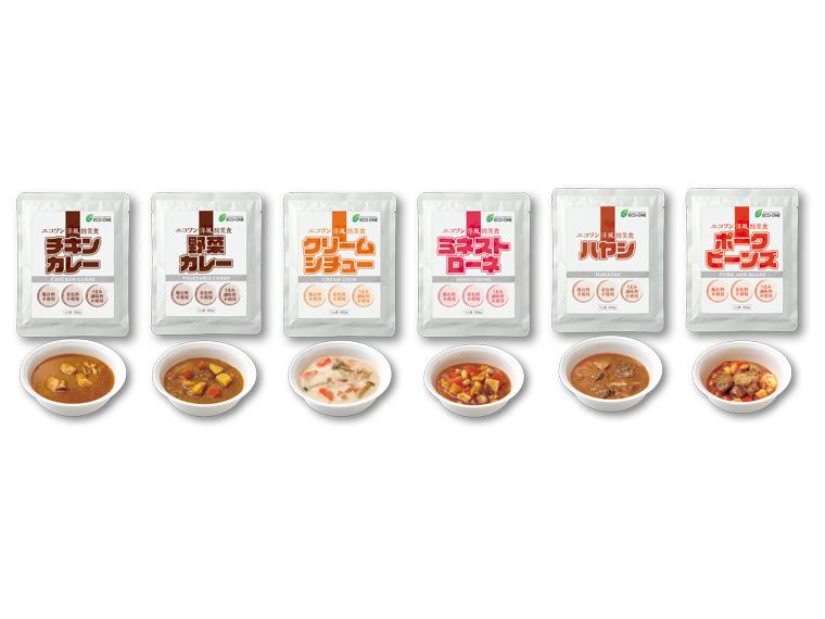 エコワン洋風防災食おかず6種セット 6種6個
