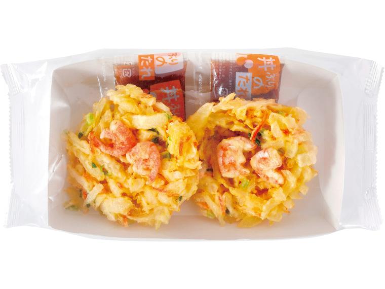 甘えび入りかき揚げ丼の具 200g（かき揚げ70g×2・タレ30g×2）