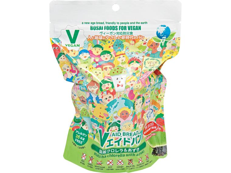 Vエイドパン　抹茶クロレラ&あずき 1個