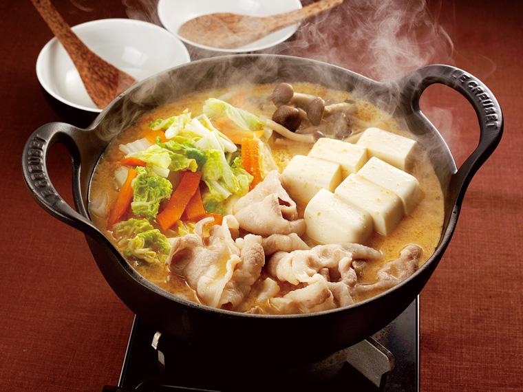 おかずキット　産直豚肉のごま坦々鍋 2人前