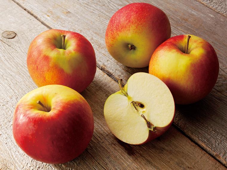 葉とらず無袋りんご（ふじ）大袋 1.2kg（4〜6玉）