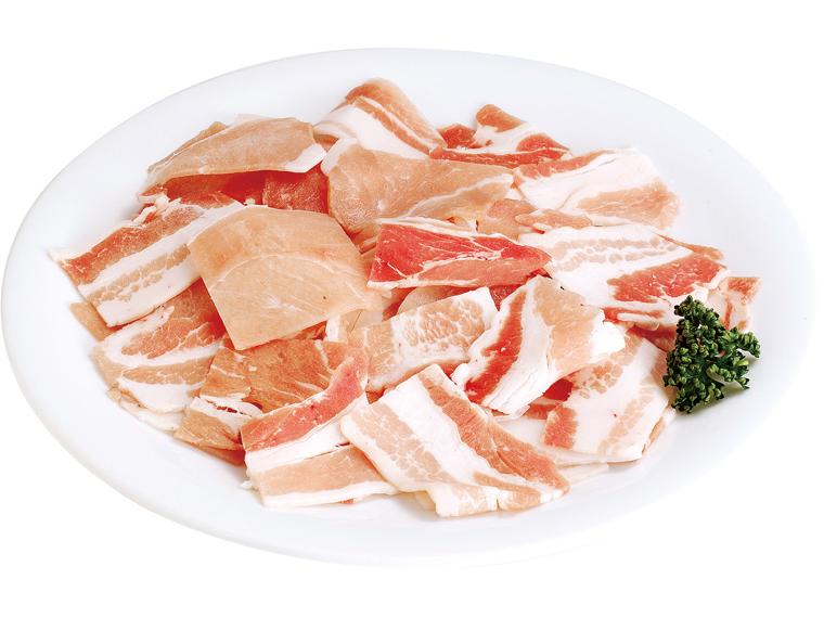 めぐみ米豚モモ・バラ切落し 230g