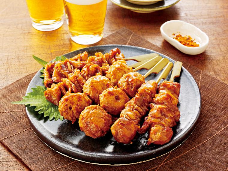 国産やきとりバラエティセット 3種6本200g