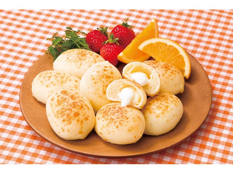 とろけるチーズのもちもちしたパン 8個184g