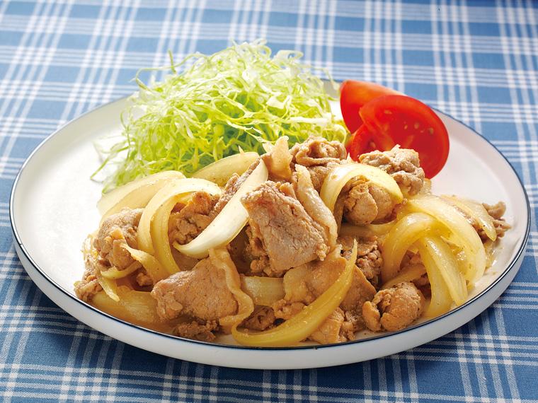 玉ねぎで仕上げるめぐみ米豚モモしょうが焼き 240g