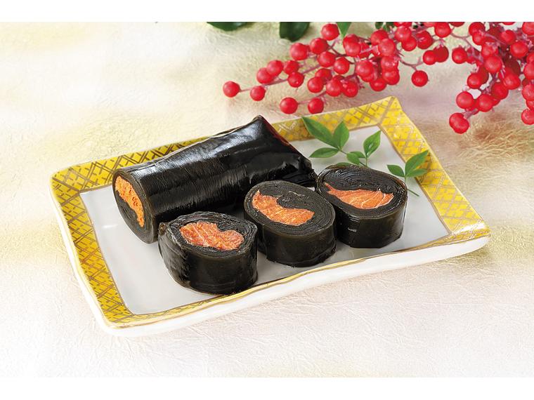 紅鮭昆布巻 1本