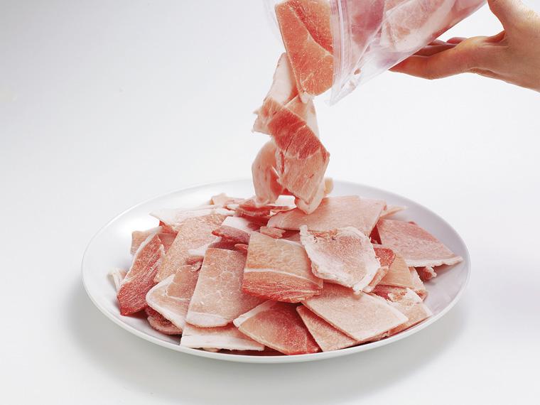 めぐみ米豚小間切（バラ凍結） 800g