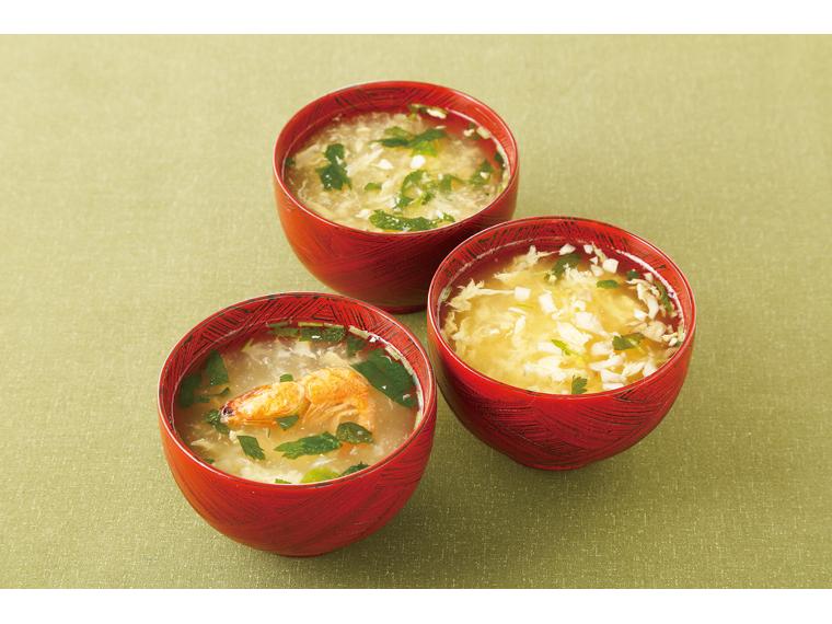 3種のお吸い物セット 3種10個