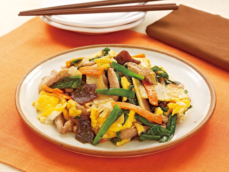 おかずキット　豚にら彩りオイスター炒め 2人前