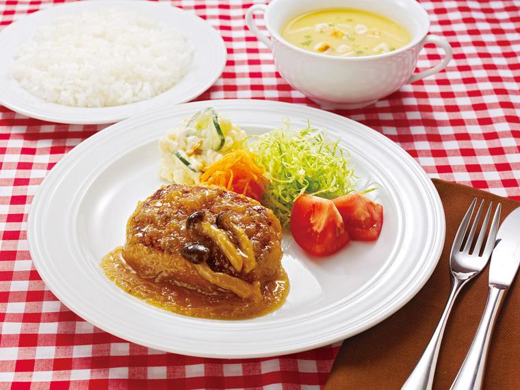 国産きのこの和風ハンバーグ 2個260g（固形量170g）